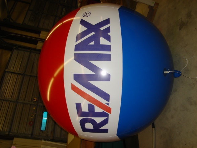 red, white, blue color helium advertising balloon - advertising balloons Hialeah